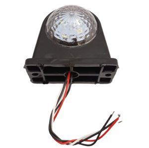 2 x 8 LED Luces 12V 24V Gabarit Posicion Blanco Rojo