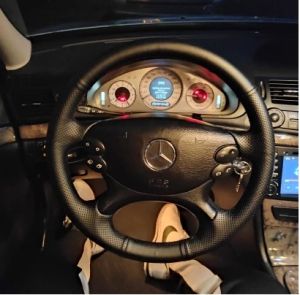 Rattlock för MERCEDES E-class W211 2002-2009 Eko Läder För Sömnad