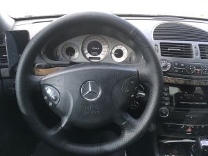 Rattlock för MERCEDES C-class W203 2001-2007 Eko Läder För Sömnad