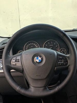 Rattlock för BMW F25 F15 X5 X3 Eko Läder För Sömnad