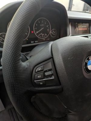 Rattlock för BMW F25 F15 X5 X3 Eko Läder För Sömnad
