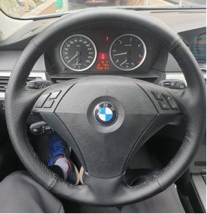Rattlock för BMW E60 E61 Eko Läder För Sömnad