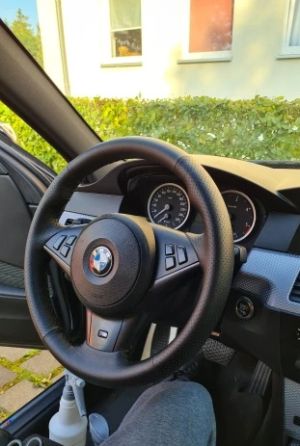 Rattlock för BMW E60 E61 Eko Läder För Sömnad
