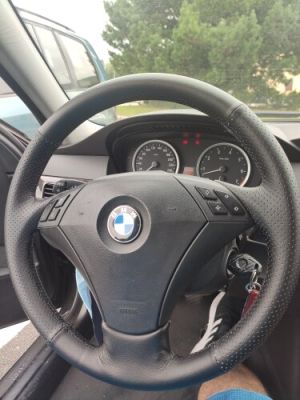 Rattlock för BMW E60 E61 Eko Läder För Sömnad