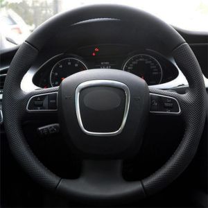 Lenkrad Abdeckung Für AUDI A3 A4 A5 A6 Öko-Leder Zum Nähen