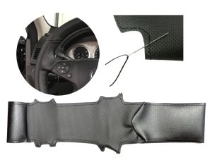Lenkrad Abdeckung Für MERCEDES C-Klasse W204 2001-2007 Öko-Leder Zum Nähen