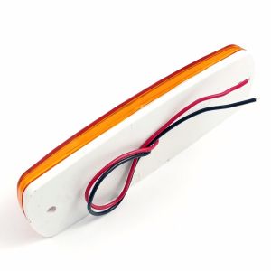 12 LED 12 v 24v Anhänger PKW LKW Seitenleuchten Lampe Gelb Reflektor 