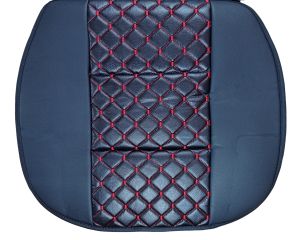 2 x Couvre Siege Protecteur pour voitures Universel Noir Rouge Eco Cuir 
