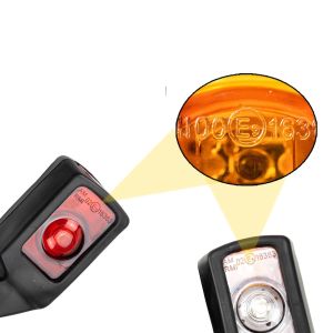 2 x LED 13cm Feux de Position Longue Contour Lampe remorque camions 12v 24v