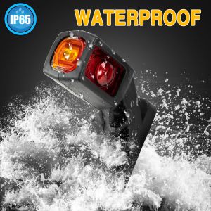 2 x LED 13cm Feux de Position Longue Contour Lampe remorque camions 12v 24v