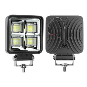 64 LED Arbetsbelysning  Lamp12-30V 48W 5000lm för SUV 4x4 Traktor Bil Ljus