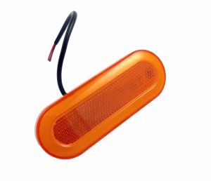 LED Neon Sidemarkeringslys Lampe Gul 12v 24v