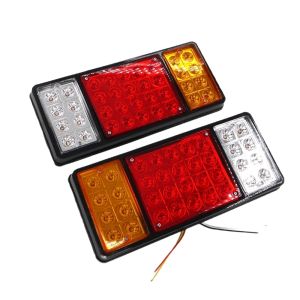 2 x Led Luces trasera remolque camiones caravana 12v 