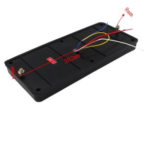 2 x Led Luces trasera remolque camiones caravana 12v 