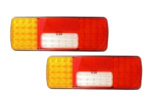 2 x 65 Led Rückleuchten Heckleuchten Wohnwagen Anhänger Lkw PKW 12V 24V