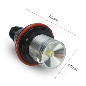 2 x LED Angel Eyes Marker 5W Rot für E39 E53 E60 E61 E64