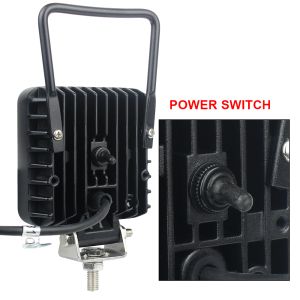 16 LED Arbeitsscheinwerfer 12-30V 16W Arbeitslicht mit Griff Leuchten 