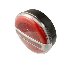 2 x Led Anhänger Lkw Pkw Neon Rund Rückleuchten 140mm 12V 