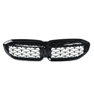 Kühlergrill für BMW G20 Sedan,G21 Touring,G28 Sedan,3 serie diamond Style Niere grill Schwarz