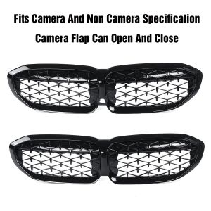 Kühlergrill für BMW G20 Sedan,G21 Touring,G28 Sedan,3 serie diamond Style Niere grill Schwarz