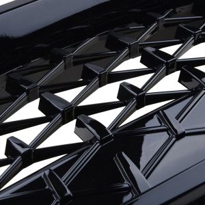 Kühlergrill für BMW F10 F11 F18 M5 Diamond Style Niere grill Schwarz