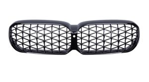 Kühlergrill für BMW G30 G38 2020+ Facelift Diamond Style Niere grill Schwarz