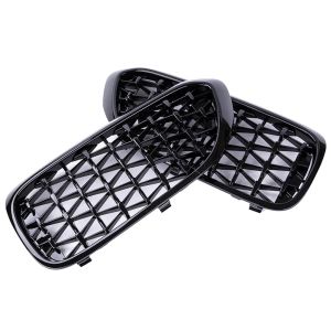 Kühlergrill für BMW G30 G31 G38 2017-2020 Diamond Style Niere grill Schwarz