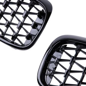 Kühlergrill für BMW G30 G31 G38 2017-2020 Diamond Style Niere grill Schwarz