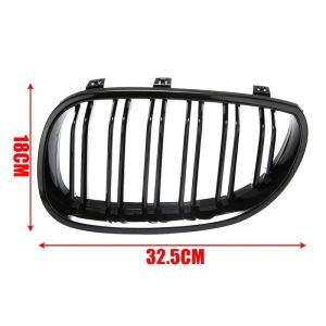Front Grills for BMW E60 E61 Sport Style Gloss Black