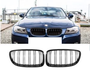 Kühlergrill für BMW E90 E91 Facelift 2008-2011 Sport Style Niere grill Schwarz
