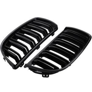 Front Grills for BMW E90 E91 Facelift 2008-2011 Kidney Gloss Black