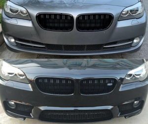 Kühlergrill für BMW F10 F11 F18 M5 2010-2017 Niere grill Schwarz