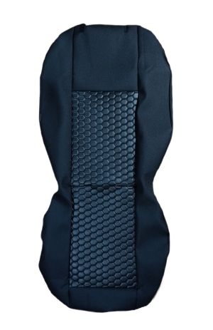 Setetrekk til IVECO DAILY 2006-2011 Van Svart Lær Tekstil