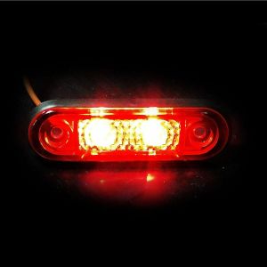 Led Begrenzungsleuchten Positionleuchten Rot Lkw für Kelsa Bar 12v