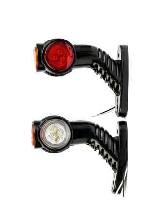 2 x Led Positionslys Posisjonslys Markeringslys e-merket 12V 24V 