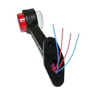 2 x Led Positionslys Posisjonslys Markeringslys Lang 45 grader 12V 24V 