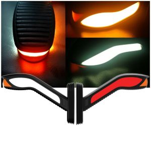 2 x Led NEON Dynamic Blinklys Positionslys Posisjonslys E37 12V 24V 