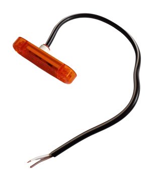 Led Feu de Gabarit Remorque Camion Caravane Ambre E9 12v 24v