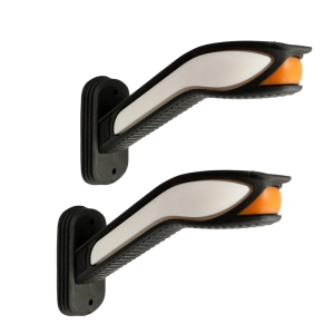 2 x Led NEON Dynamic Blinklys Positionslys Posisjonslys E37 12V 24V 