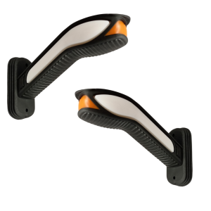 2 x Led NEON Dynamic Blinklys Positionslys Posisjonslys E37 12V 24V 