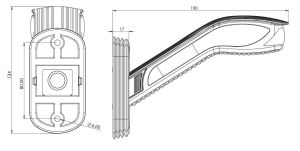 2 x Led NEON Dynamic Blinklys Positionslys Posisjonslys E37 12V 24V 