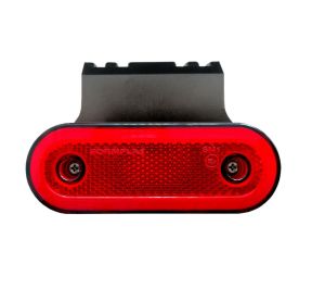 Led 12v 24v Luces Laterales Remolque Camioin Rojo E9 Reflector 
