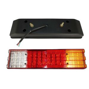 2 x 70 Led Bakljus för Lastbilar Släpvagnar Husvagn 6 Funktioner 12v