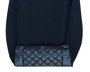 2 x Huse Scaune pentru Volvo FH EURO 5 2006-2015 Camioane Negru Piele LHD RHD