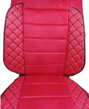 2 x Huse Scaune pentru Volvo FH 2014-2020 EURO 6 Camioane Rosu Piele LHD RHD