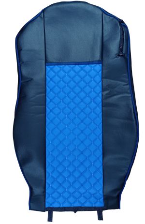 2 x Setetrekk til Mercedes Actros MP4 MP3 2009-2015 Lastebil Svart Bla Lær