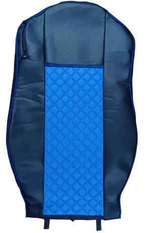 2 x Setetrekk til Mercedes Actros MP4 MP3 2009-2015 Lastebil Svart Bla Lær