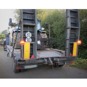 2 x Lkw LED Neon Anhänger Rückleuchten 5 Funktionen Leuchten 12v 24V 