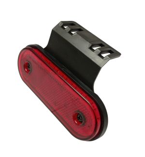Led 12v 24v Luces Marcaror Remolque Camioin Rojo E9 Reflector 