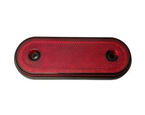 Led 12v 24v Luces Marcaror Remolque Camioin Rojo E9 Reflector 